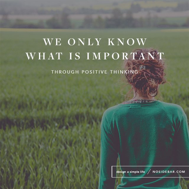 The Link Between Simple Living and Positive Thinking